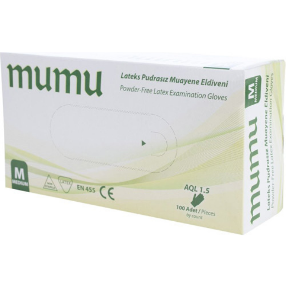 Mumu Plus Pudrasız Latex Eldiven