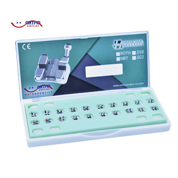 Ortho Smiles Harmonia Metal Brackets Kit With Hook