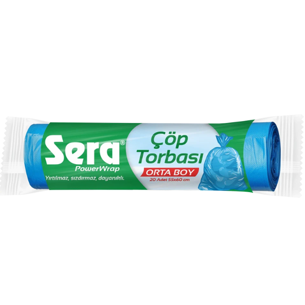Sera Çöp Torbası Orta Boy 55x60 cm
