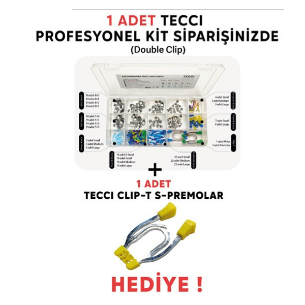 Tecci Double Clip Prokit -Profesyonel Matrix Seti