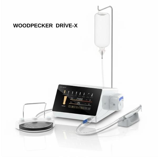 Woodpecker Drive-X implant Motoru ( Yeni Nesil )WOODPECKERWoodpecker Drive-X Fizyodispenser | İsviçre Motorlu & 20:1 LED Anguldruva - DENTAL CEPTE