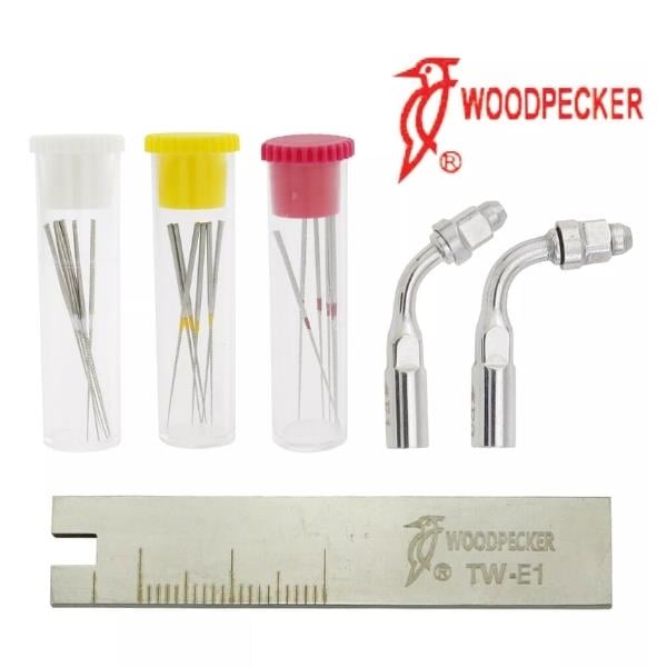 Woodpecker Ultrasonik Scaler Endo Uç Seti - Temizlik Uçları 