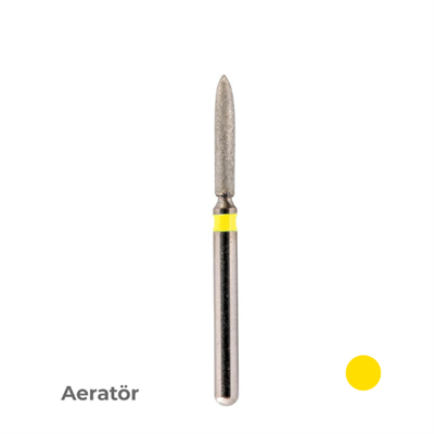 Aeratör Elmas Firezi Mum Alevi- Sarı Kuşak - 1 Adet