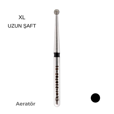 Aeratör Elmas Firezi Rond Firez -Uzun Şaft XL- 1 Adet