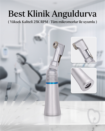 Best Kilitli Anguldurva ( Yüksek kalite )BEST Best Kilitli Anguldurva | Yüksek Hassasiyetli Dental El Aleti - DENTAL CEPTE