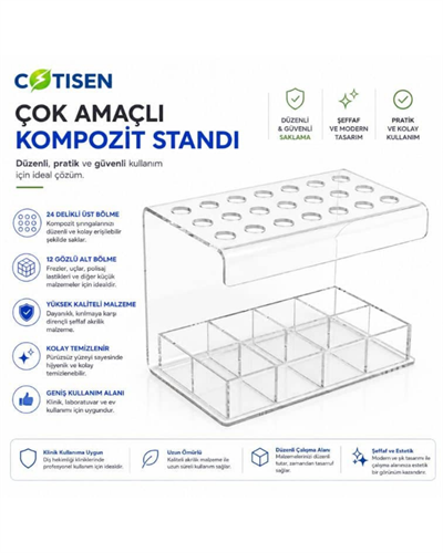Cotisen Çok Amaçlı Kompozit StandıCOTİSEN