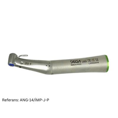 DEGA Cerrahi İmplant Anguldurvası 20.1 - IŞIKLI (Çelik Gövde)