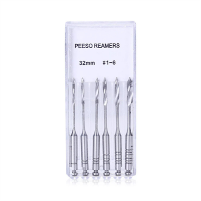 Denco Peeso Reamers Kanal Eğesi  6'lı Set