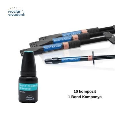 İvoclar N-Ceram Kompozit 10 Adet Alımda Bond Hediye