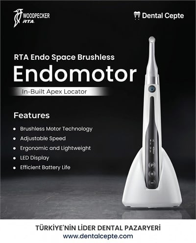 Woodpecker  Endo Space  Endomotor, Dahili Apex BulucuWOODPECKERWOODPECKER ENDOSPACE APEXLİ ENDOMOTOR - DENTAL CEPTE