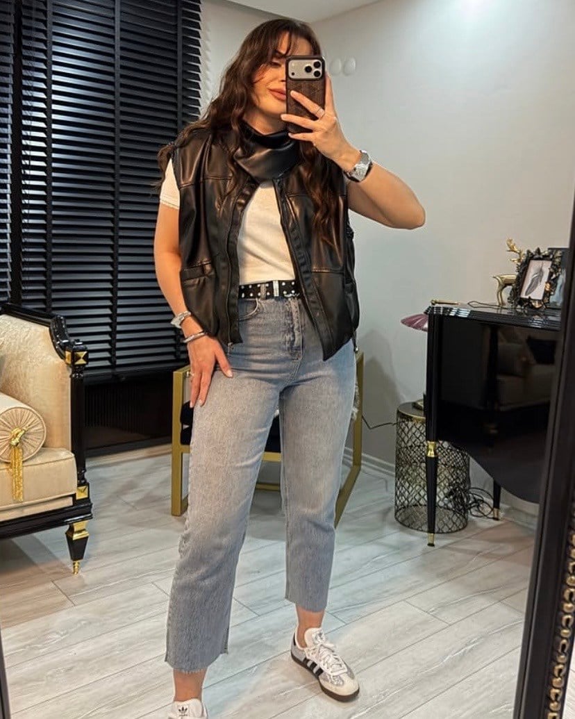 YÜKSEK BEL BOYFIT JEAN