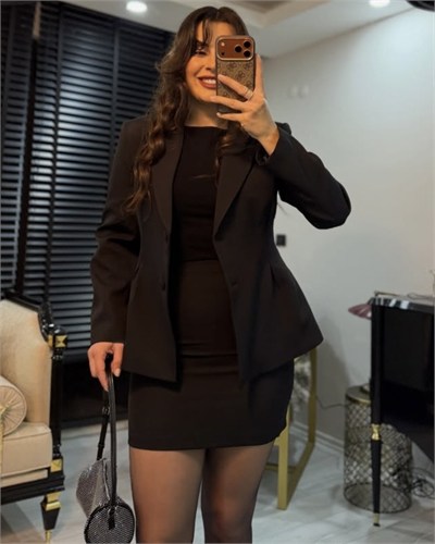 BELDEN OTURTMALI BLAZER CEKET