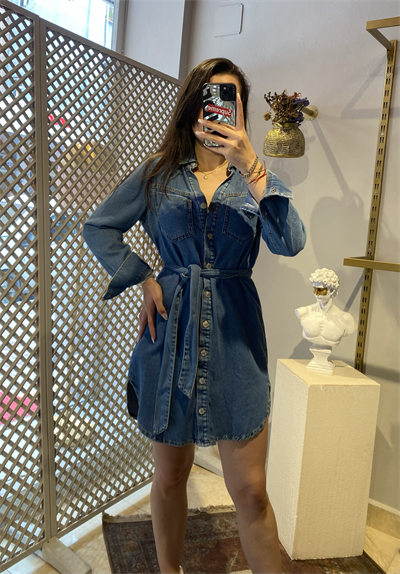 DENIM ELBİSE