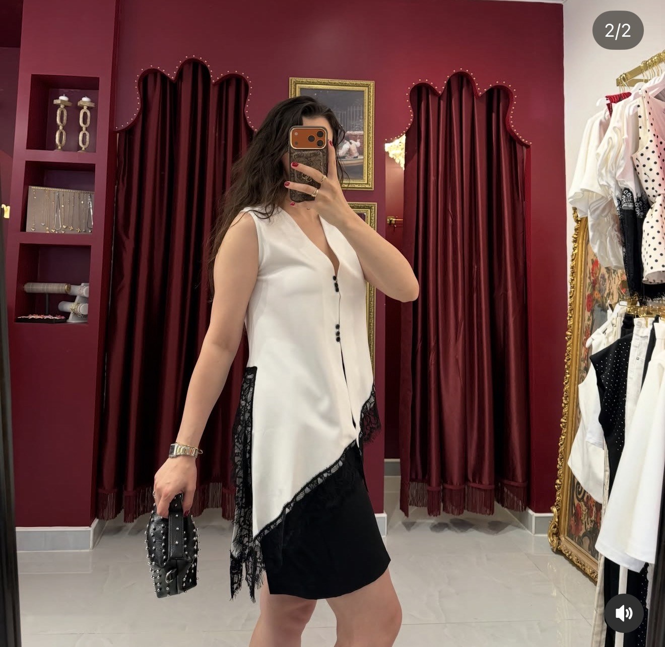 Güpür Detaylı Bluz