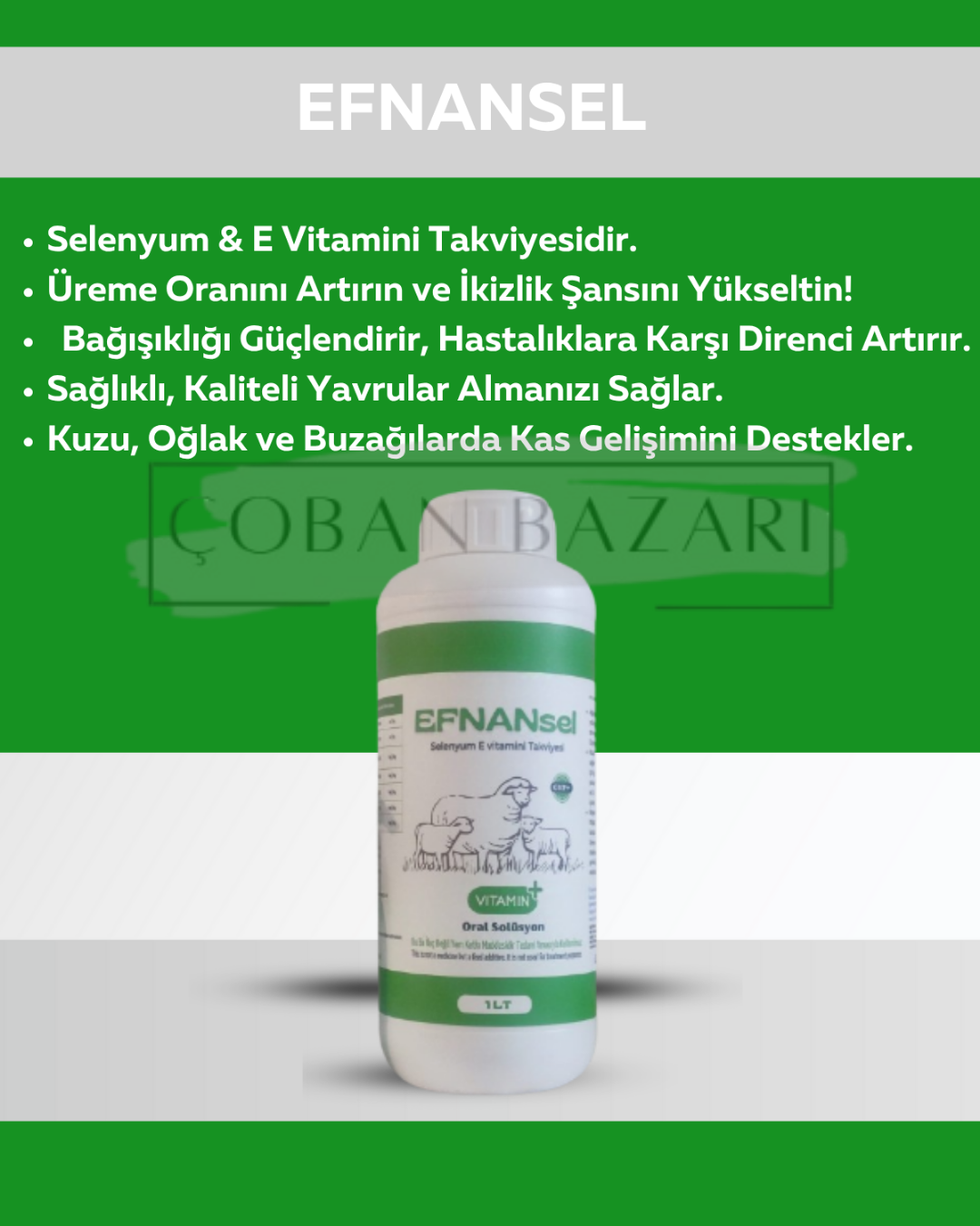  EFNANsel Selenyum E Vitamini Takviyesi