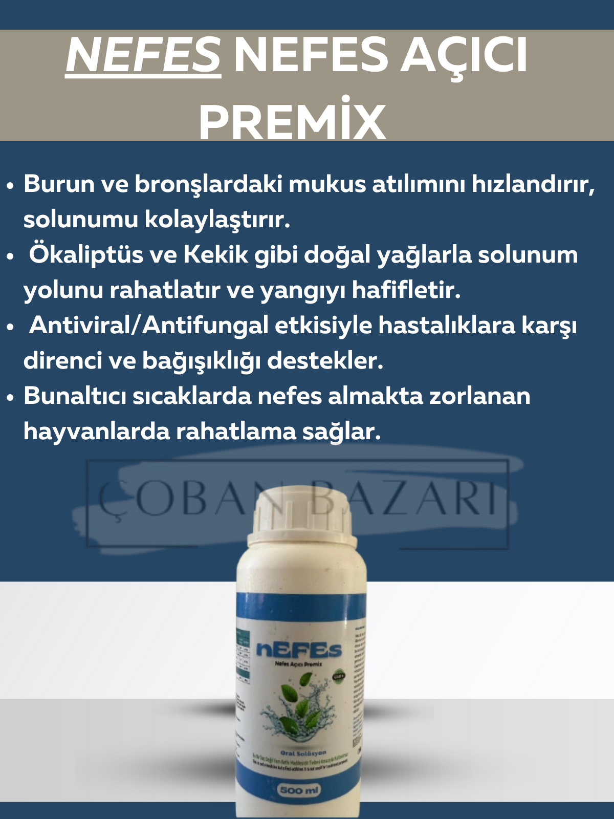 Nefes Nefes Açıcı Premix 500 ml