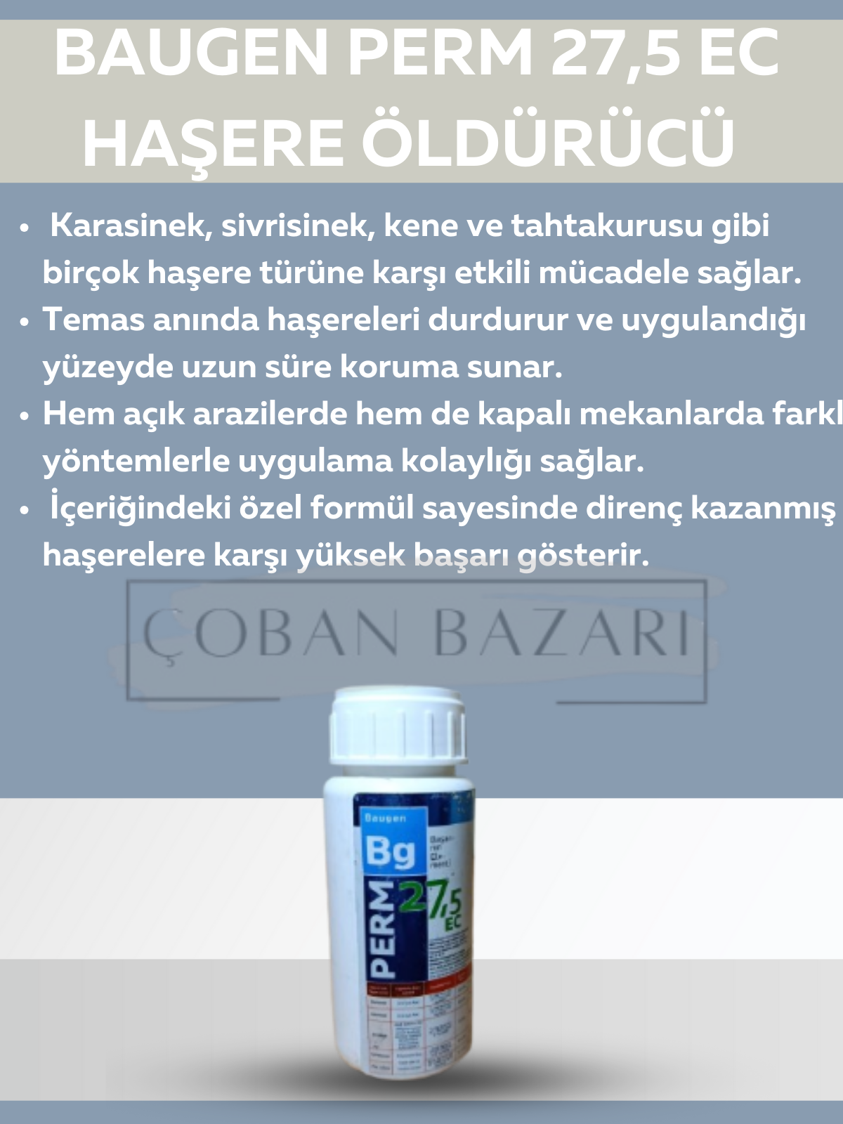 Baugen Perm 27,5 Ec Haşere Öldürücü