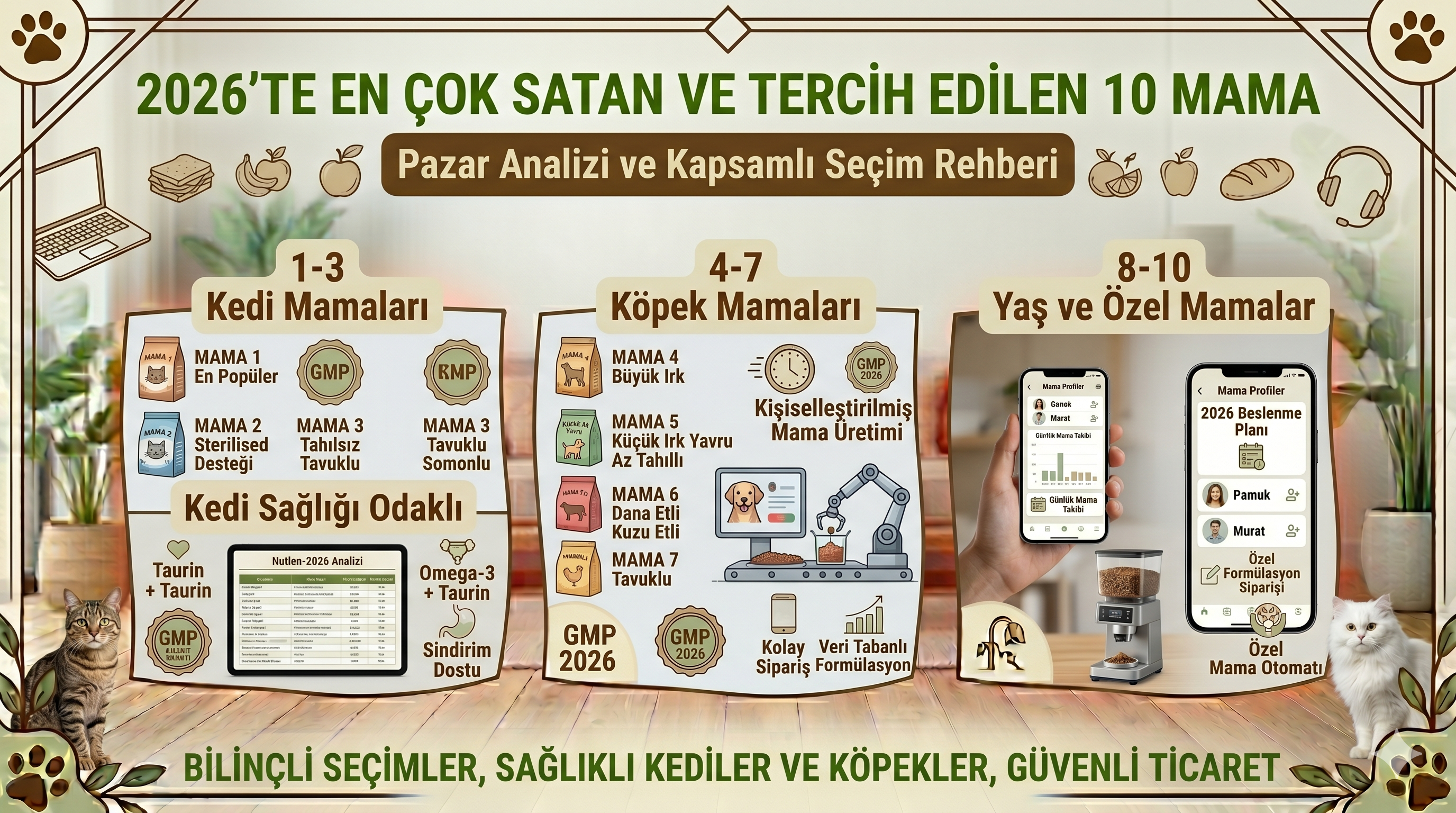 2026'da En Çok Satan 10 Premium Mama Rehberi | Mismama.com