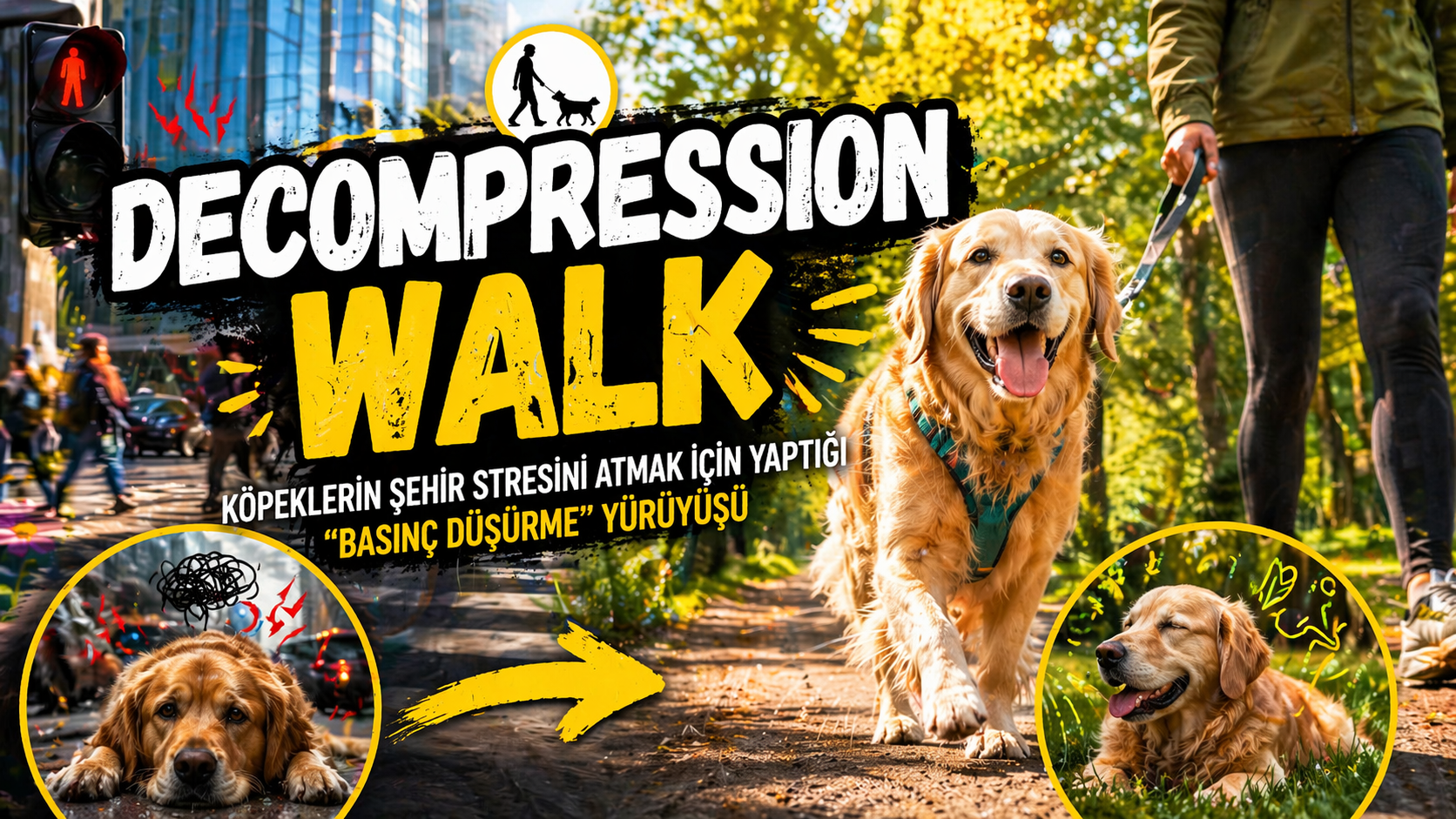 Köpekler İçin Decompression Walk Basınç Düşürme Yürüyüşü Rehberi | Mismama.com