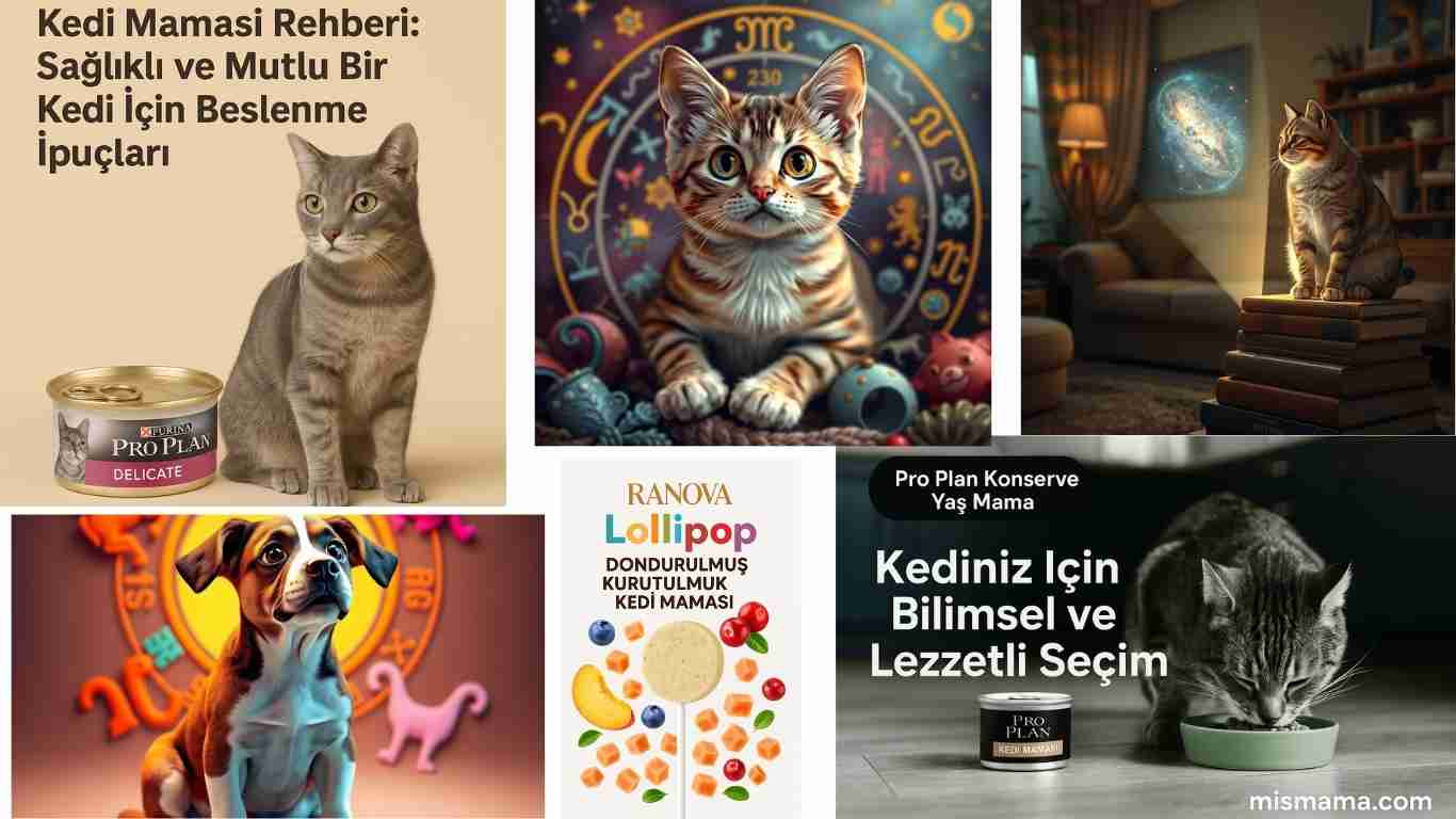 En iyi kedi maması rehberi - sağlıklı ve mutlu bir kedi için kapak görseli, mismama.com