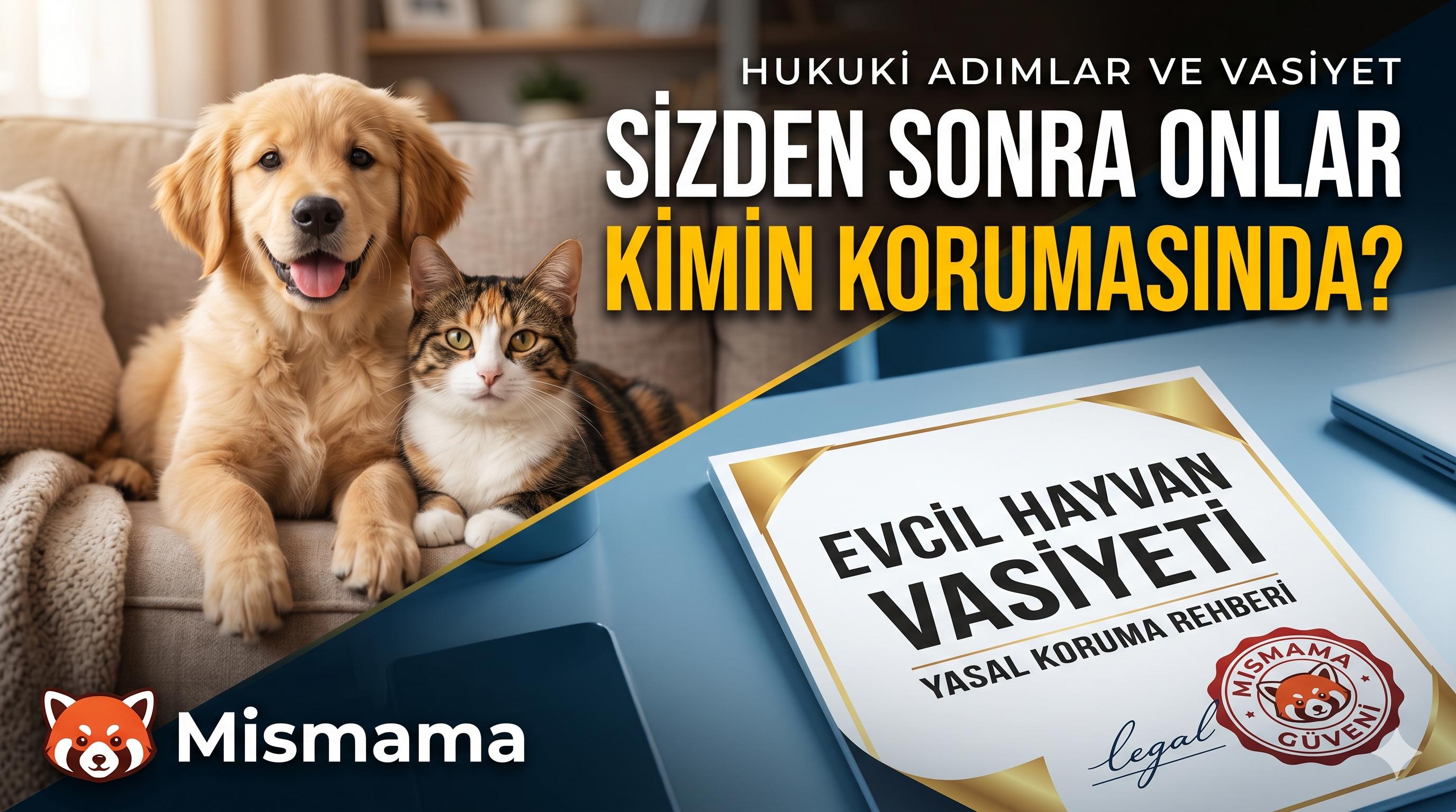 evcil hayvan vasiyeti, kedi köpek miras hukuku, pet trust Türkiye, hayvan bakıcı atama, evcil hayvan ölüm sonrası