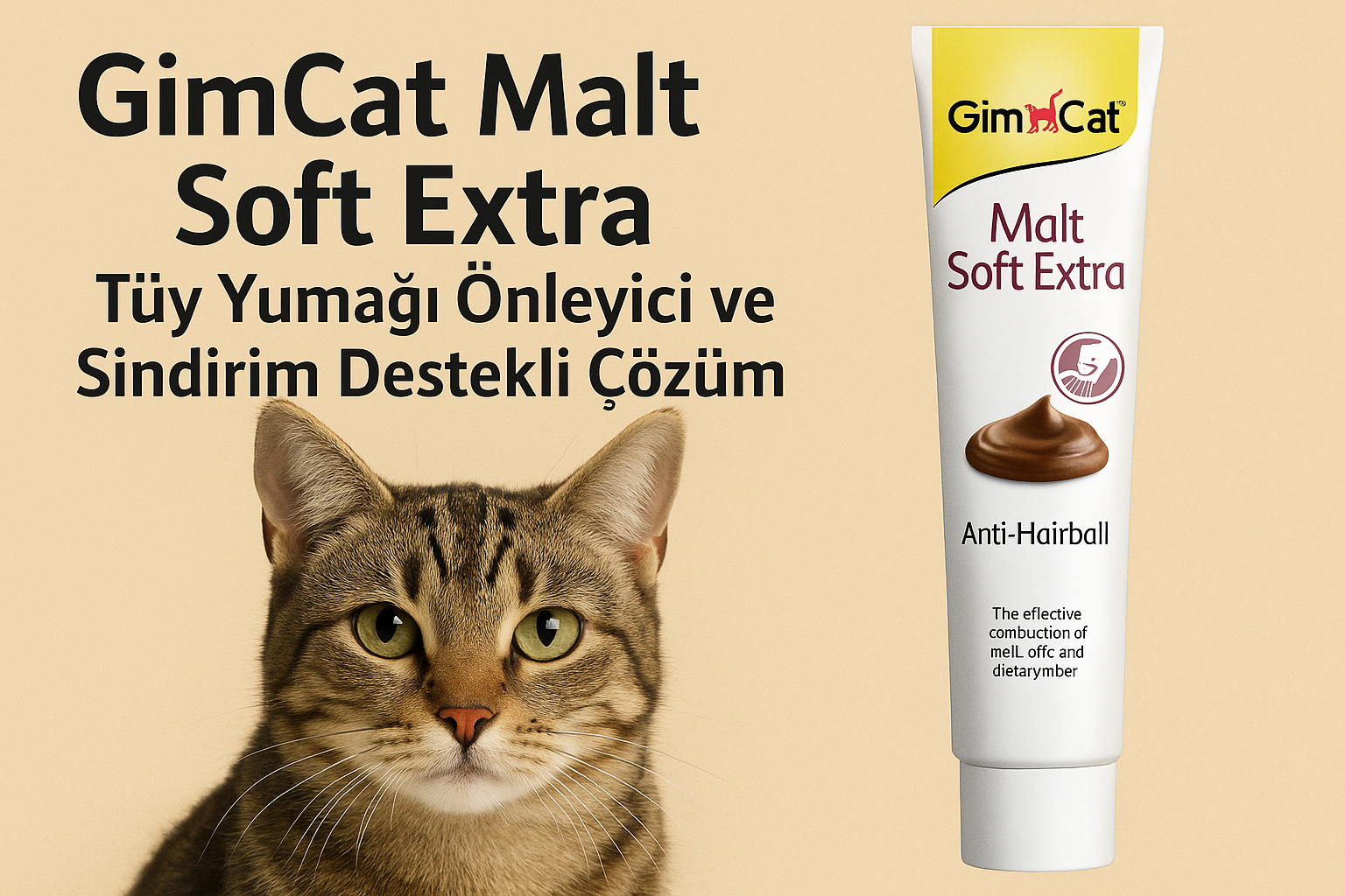 GimCat Malt Soft Extra Kedi Maltı | Tüy Yumağı Önleyici ve Sindirim Destekli Çözüm