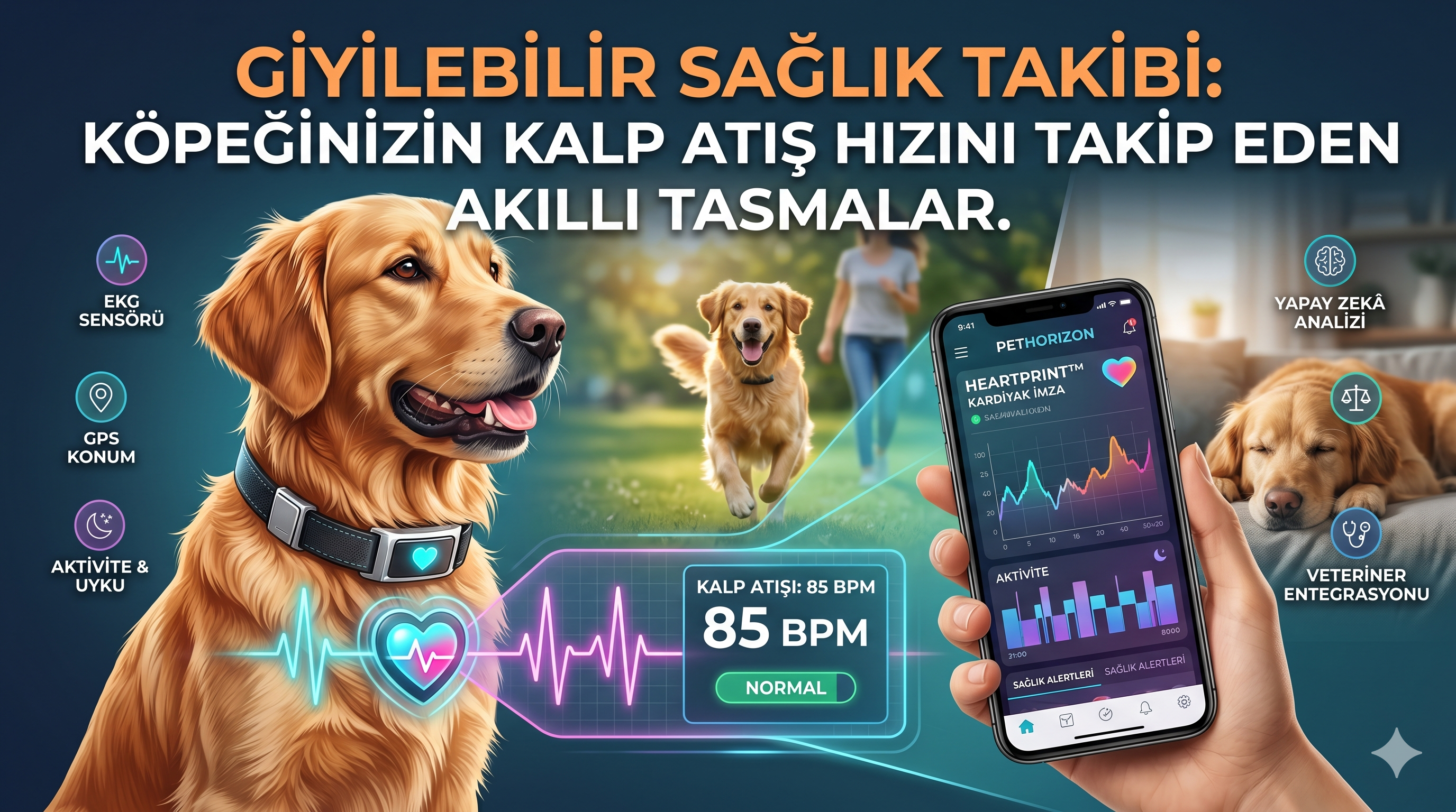 Giyilebilir Sağlık Takibi — Köpek Akıllı Tasması Kalp Atış Hızı Monitörleri PetPace Invoxia Fi Karşılaştırma 2026 | Mismama.com