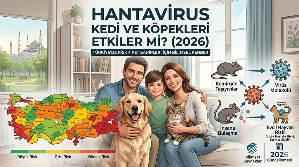 Hantavirus kedi köpek etkisi Türkiye risk pet sahipleri bilimsel rehber 2026 Mismama