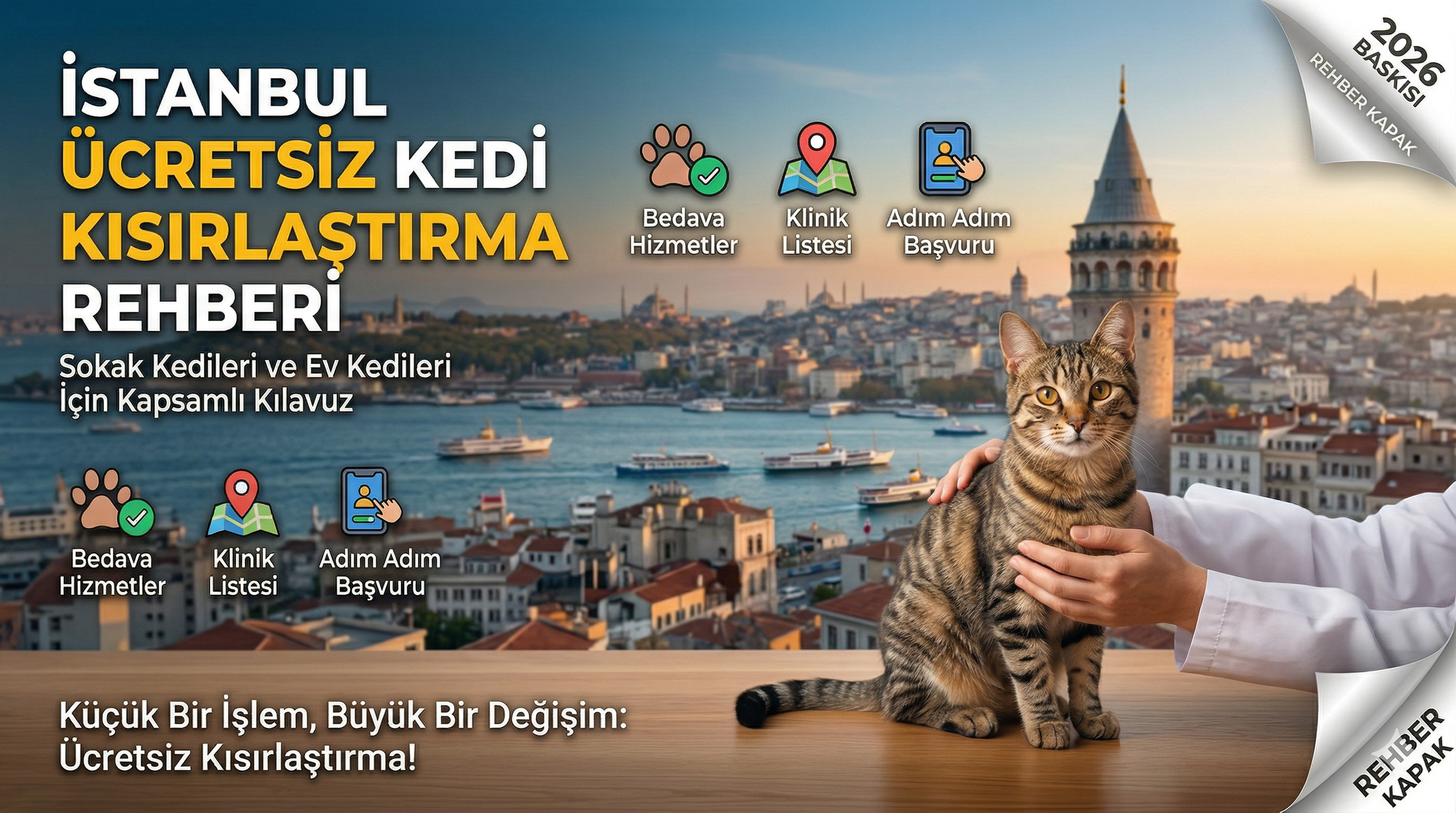 İstanbul Ücretsiz Kedi Kısırlaştırma 2026 — Belediye Başvuru Rehberi | Mismama.com
