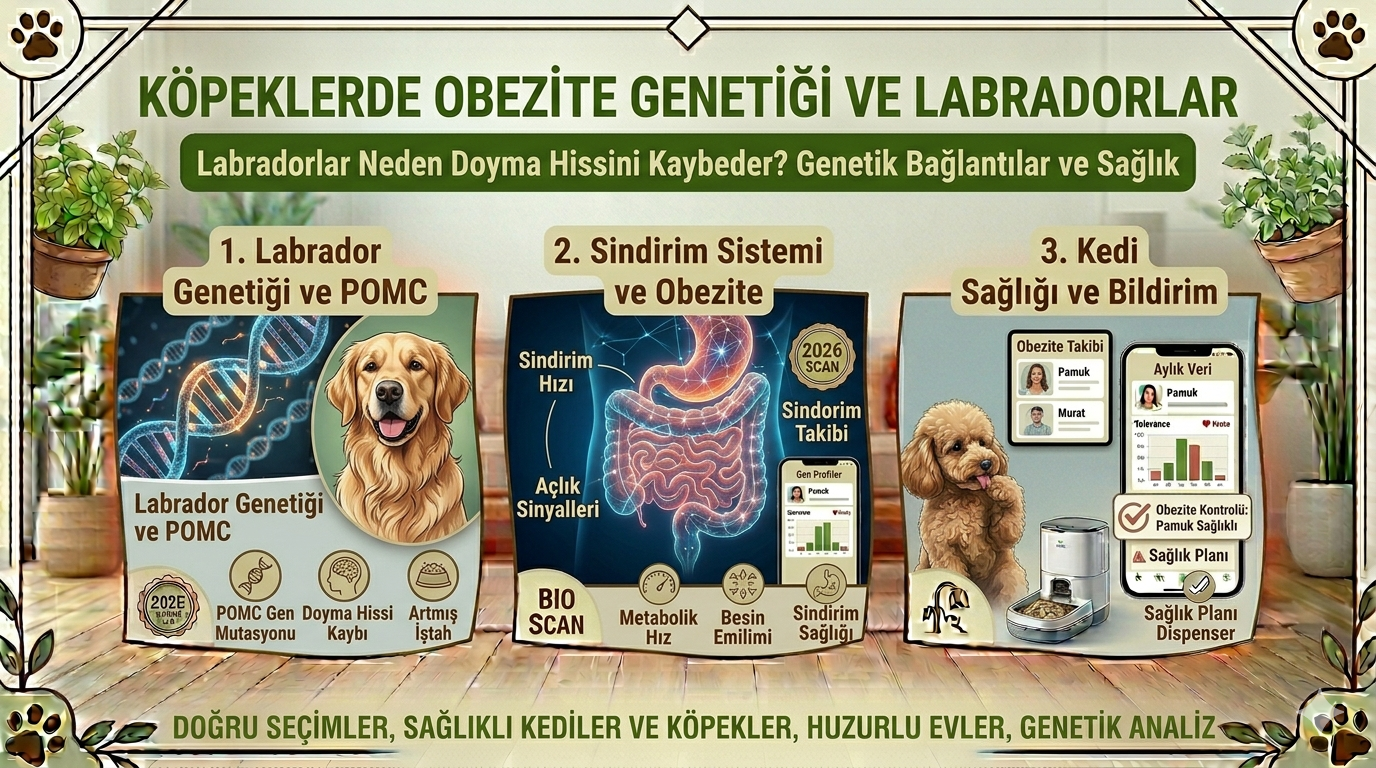 Labradorlarda POMC Obezite Geni Bilimsel Rehberi | Mismama.com