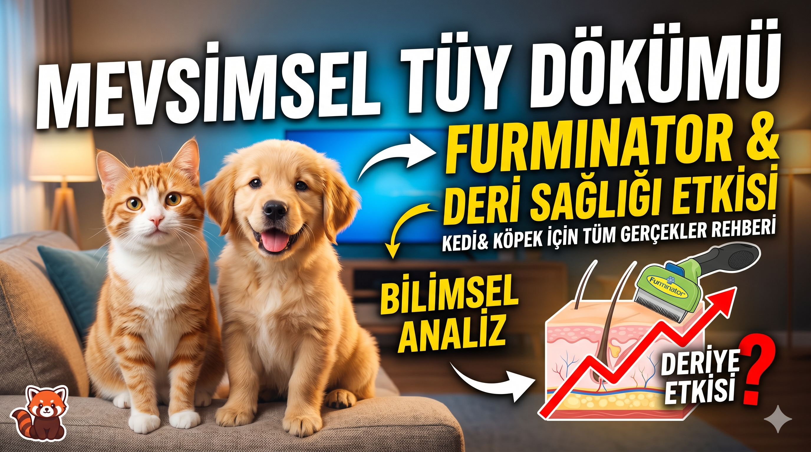 Mevsimsel Tüy Dökümü ve Furminator — Deri Sağlığı Rehberi | Mismama.com