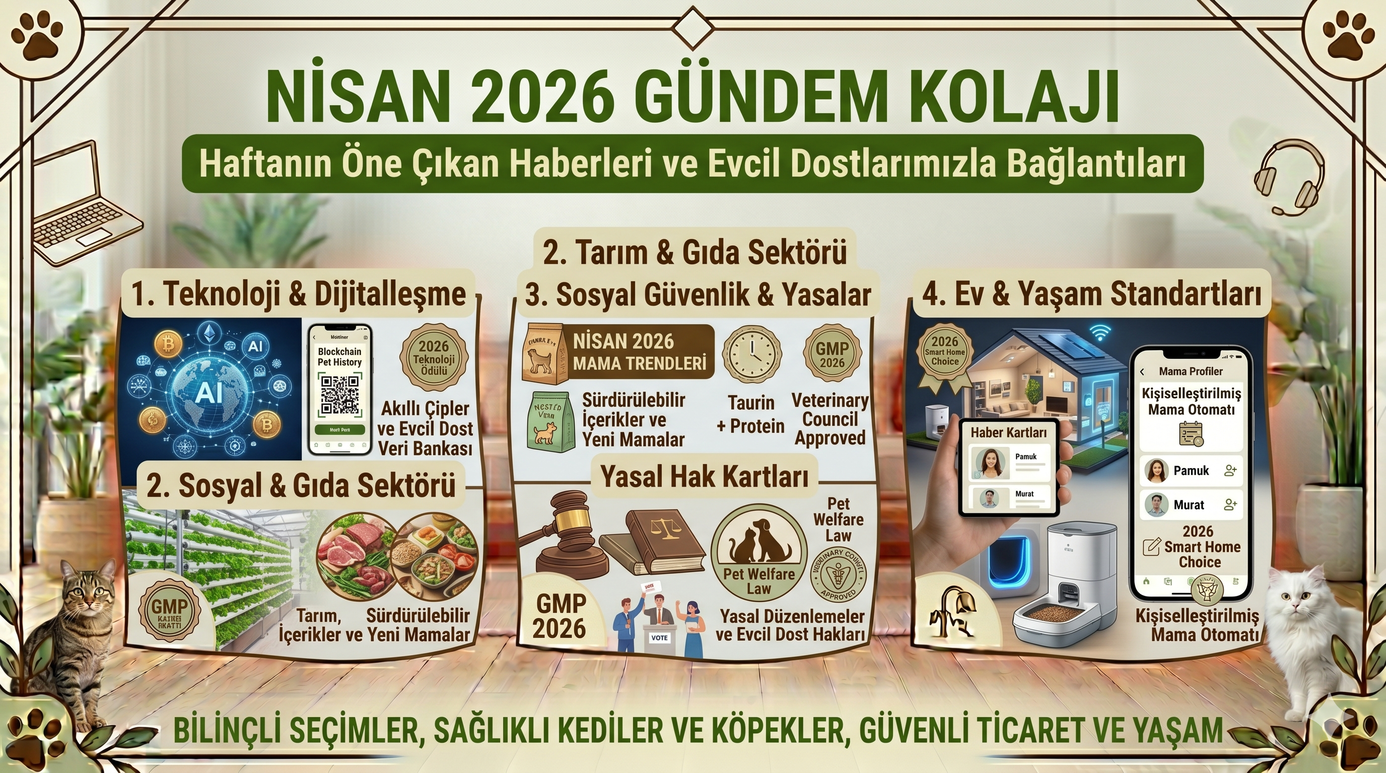 Nisan 2026 Gündem Kolajı — Haftanın Haberleri | Mismama.com