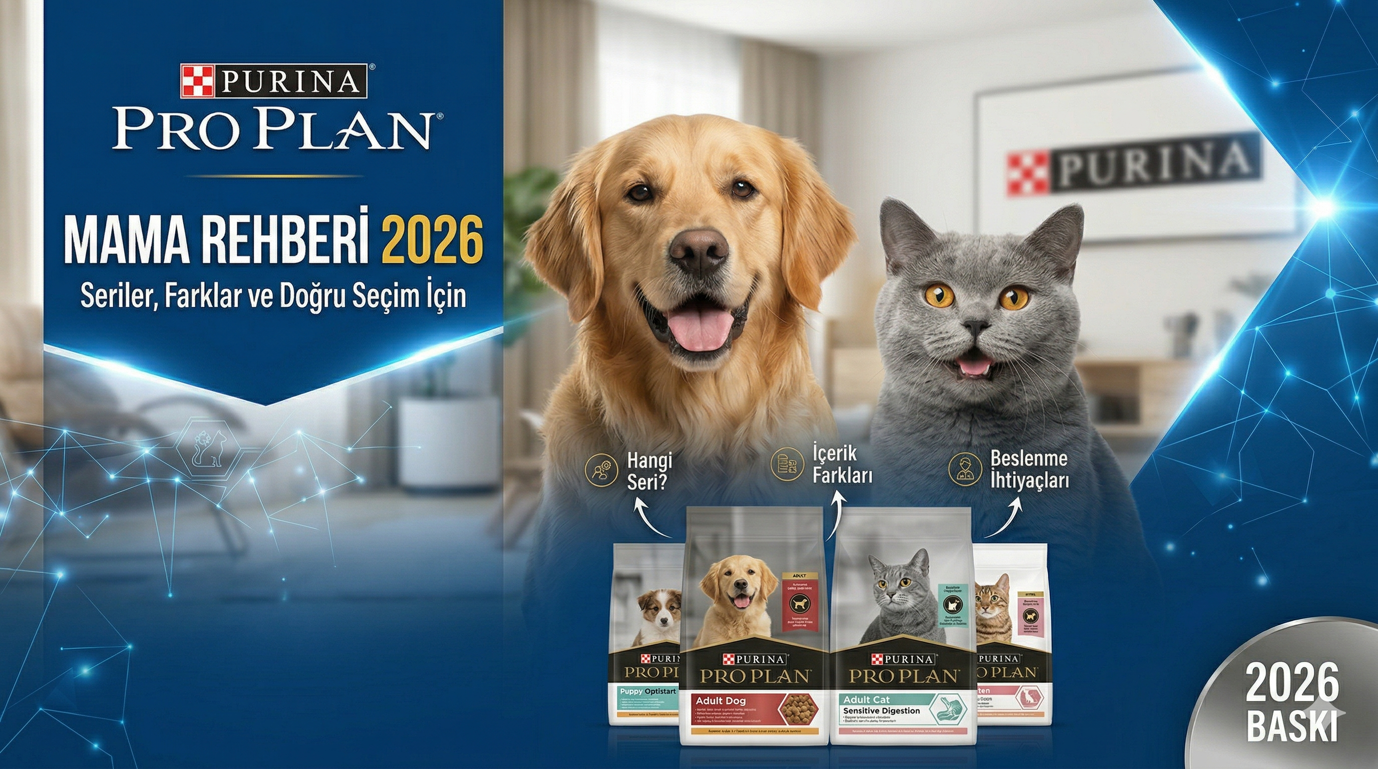Purina Pro Plan Mama Rehberi 2025 — Tüm Seriler ve Karşılaştırma | Mismama.com