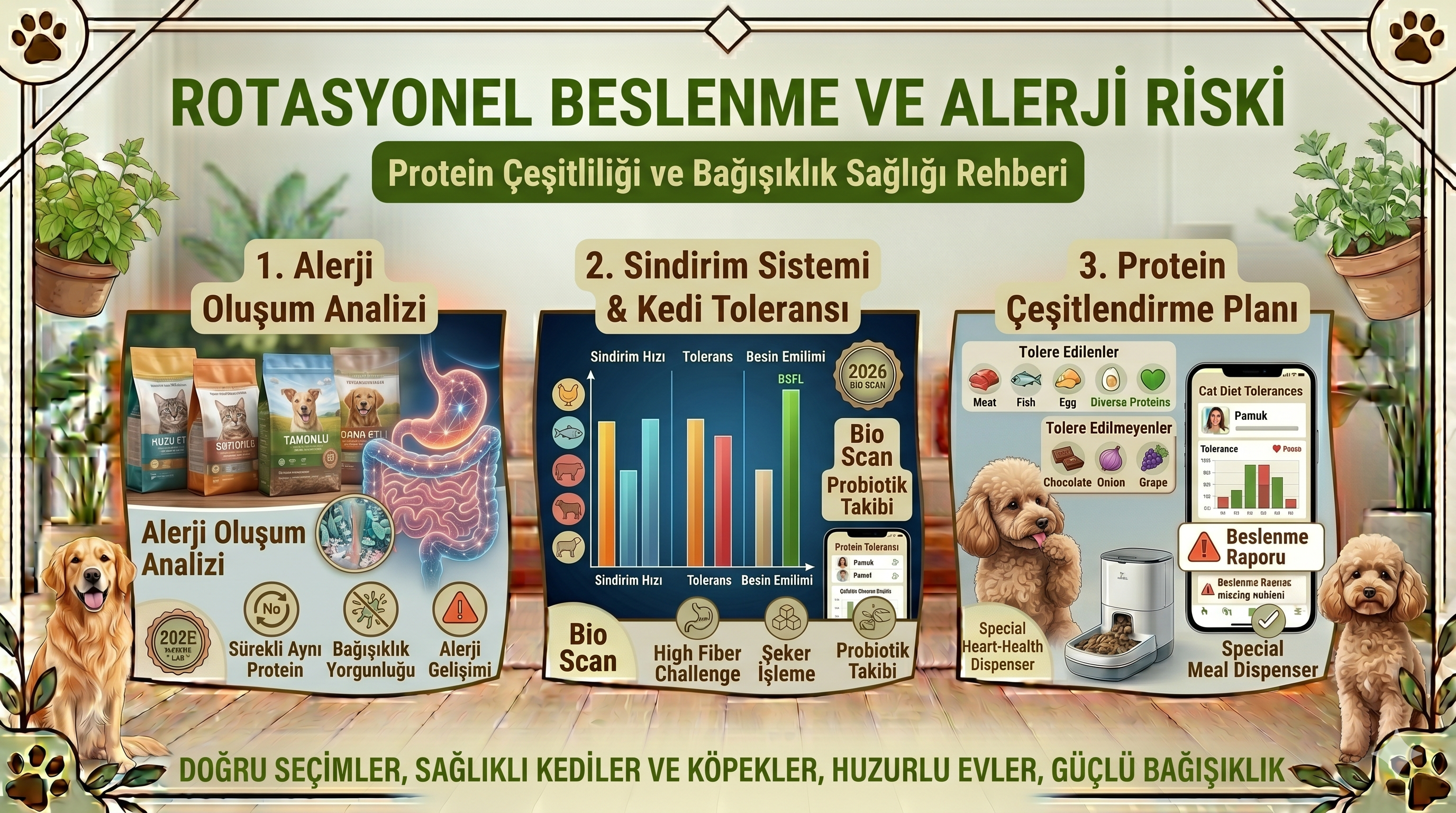 Rotasyonel Beslenme ve Protein Alerjisi Bilimsel Rehberi 2026 | Mismama.com