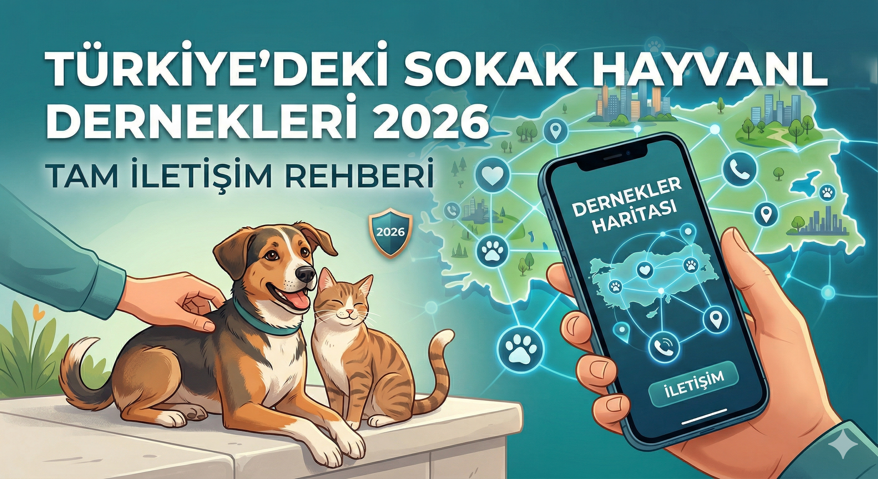 Türkiye Sokak Hayvanları Dernekleri 2026 — Tam İletişim Rehberi | Mismama.com