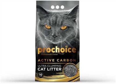 Prochoice Ekstra Güçlü Aktif Karbon Bentonit Kedi Kumu 10 lt