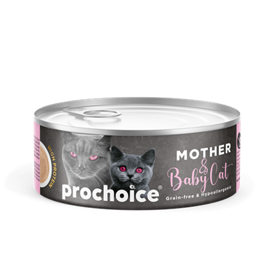 Prochoice Mother & Baby Mousse, Anne Kediler ve Yavruları için Tavuklu Mus 80 gr