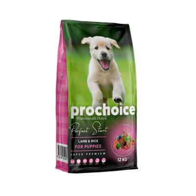 Prochoice Yavru Köpekler İçin, Hipoalerjenik, Kuzu Etli Ve Pirinçli Kuru Mama 12 kg