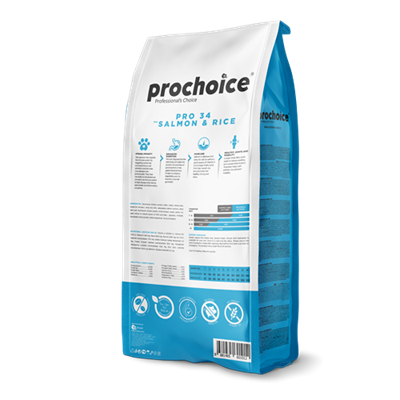 Prochoice Yetişkin Kediler İçin, Hipoalerjenik, Somon Balıklı Ve Pirinçli Kuru Mama 15 kg