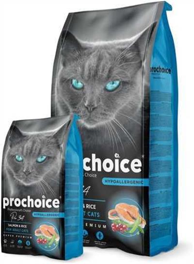 Prochoice Yetişkin Kediler İçin, Hipoalerjenik, Somon Balıklı Ve Pirinçli Kuru Mama 2 kg