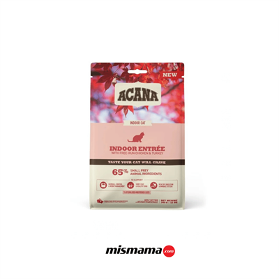 ACANA Indoor Entrée Kısırlaştırılmış Kedi Maması 340 gr