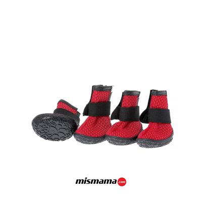 BE DESIGN Lastikli Kırmızı Köpek Ayakkabısı