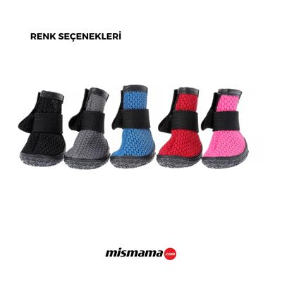 BE DESIGN Lastikli Pembe Köpek Ayakkabısı