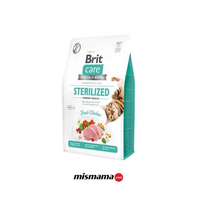 Brit Care İdrar Yolu Problemi Olan Kısırlaştırılmış Kediler İçin, Tahılsız, Hipoalerjenik, Taze Tavuk Etli Kuru Mama 2 kg