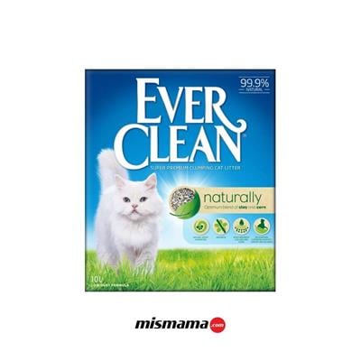 Ever Clean Naturally Doğal Parfümsüz Topaklanan Kedi Kumu 10lt