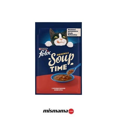 Felix Sığır Etli Kedi Çorbası 48 gr
