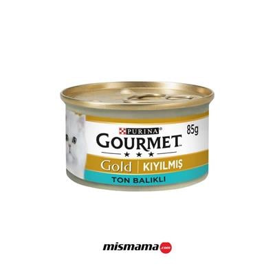 Gourmet Gold Kıyılmış Ton Balıklı Kedi Maması 85 gr (24 Adet)