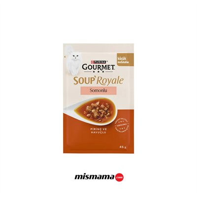 Gourmet Soup Royale Somonlu Kedi Çorbası 45gr