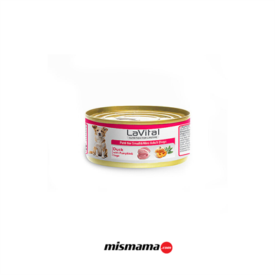 LaVital Somonlu Bal Kabaklı ve Ada Çaylı Küçük Irk Yetişkin Köpek Konservesi 85gr