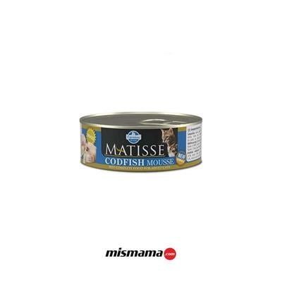 Matisse Mousse Morina Balığı Yetişkin 85 gr Kedi Maması